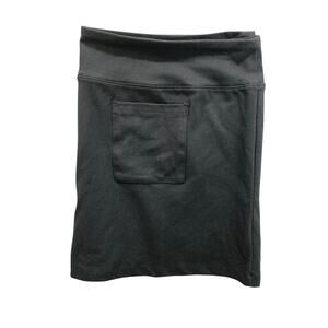 3X Coldwater Creek New Black Skort Knit Skirt Shorts
